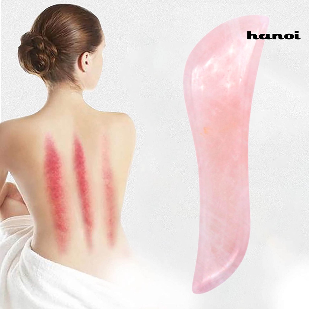 HQTM_Guasha Board Multiple Shapes Promote Blood Circulation Synthetic Skin Care Guasha Stone for Unisex