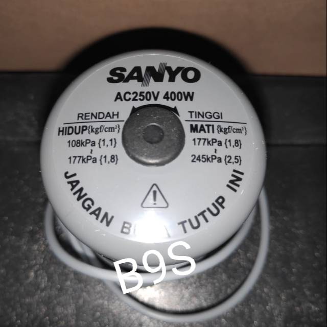 Otomatis / Pressure Switch Pompa Air Sanyo PH175C/PH236A Original