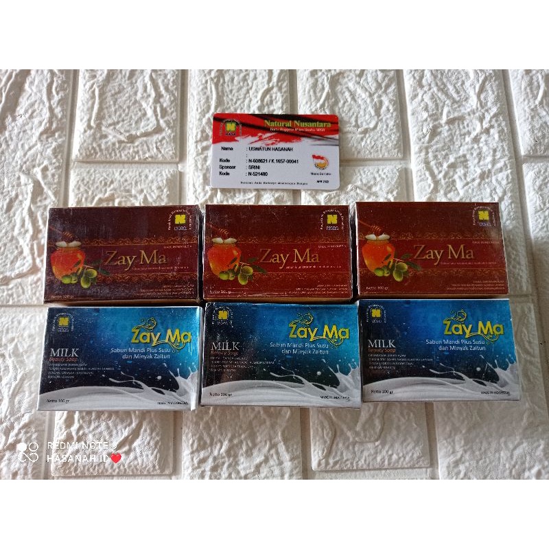 (COD) SABUN ZAYMA PEMUTIH BADAN / WAJAH