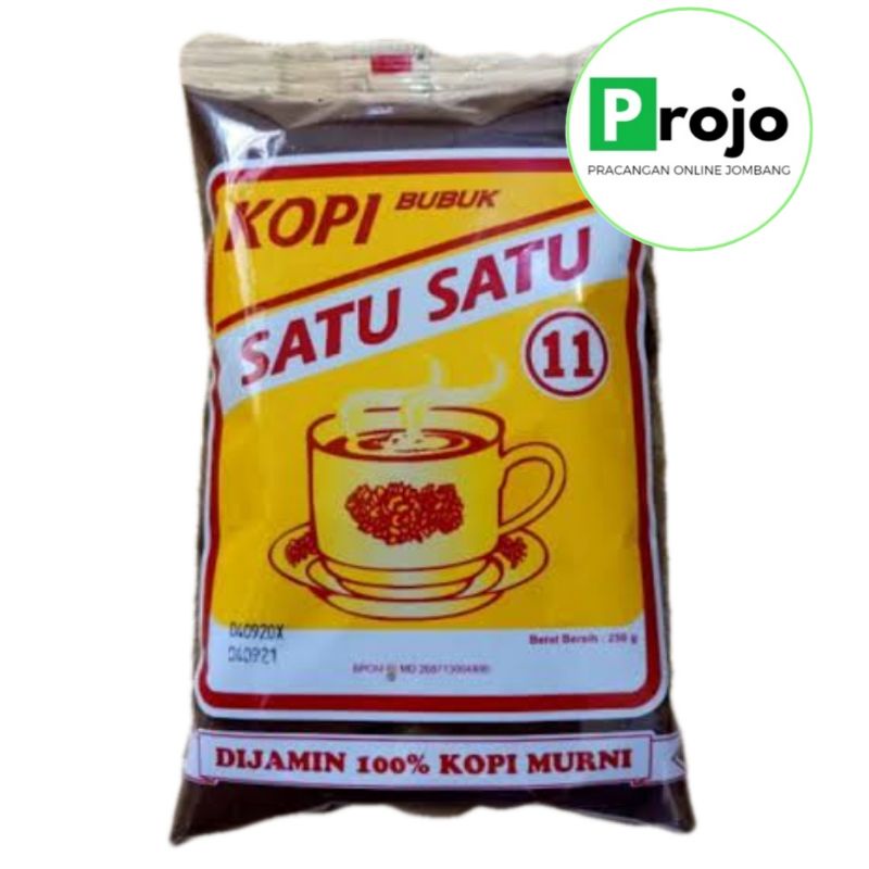 

Kopi Bubuk Satu Satu 250 Gram