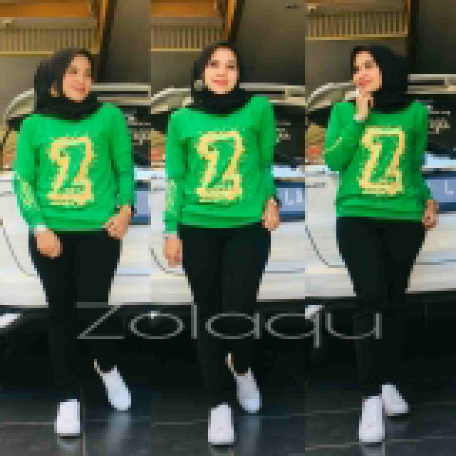 Kaos zolaqu original terbaru hijau