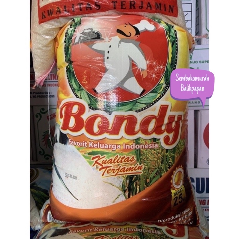 

beras bondy 25kg