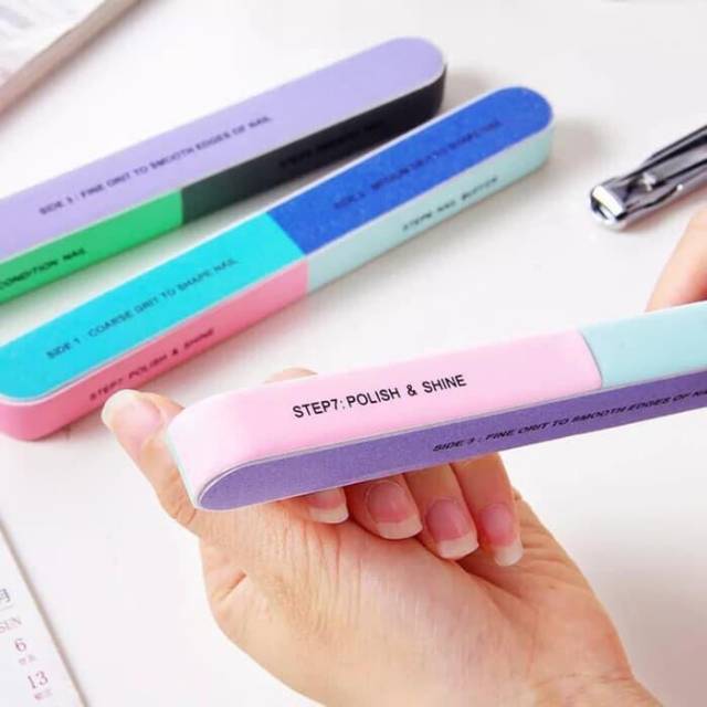 Kikir buffer kuku 7 sisi / buffer 7 step Nail File Manicure