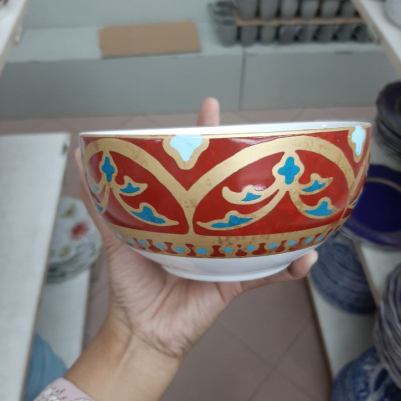 MANGKOK MAROCCO /MANGKOK CANTIK/MANGKOK LUCU/ MANGKOK MOTIF