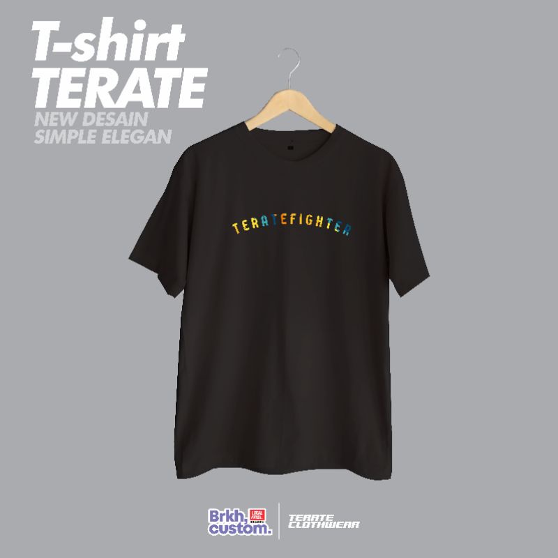 KAOS TERATE DESAIN SIMPLE ELEGAN MODERN | KAOS SH | KAOS PSHT | KAOS TERATE