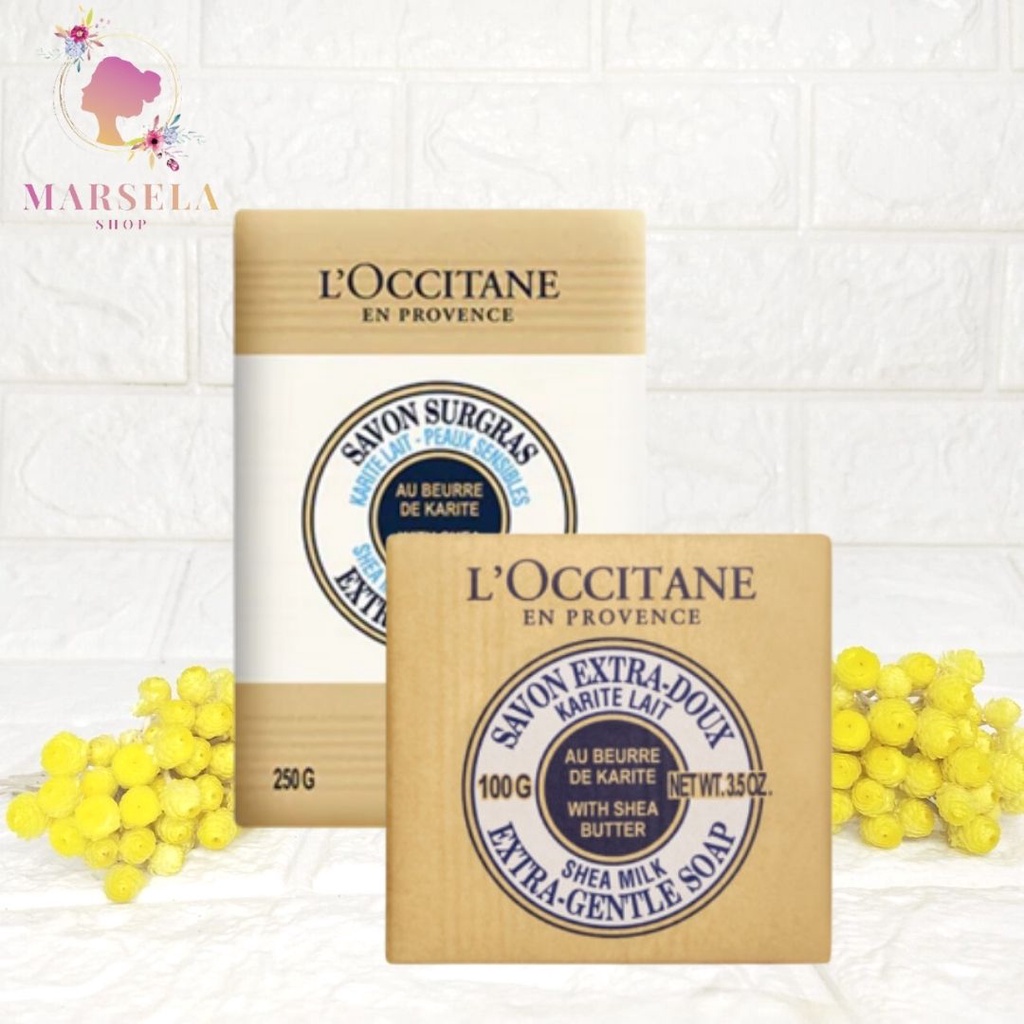 PROMO L'occitane Shea Butter Soap Milk / Loccitane Shea Butter Soap