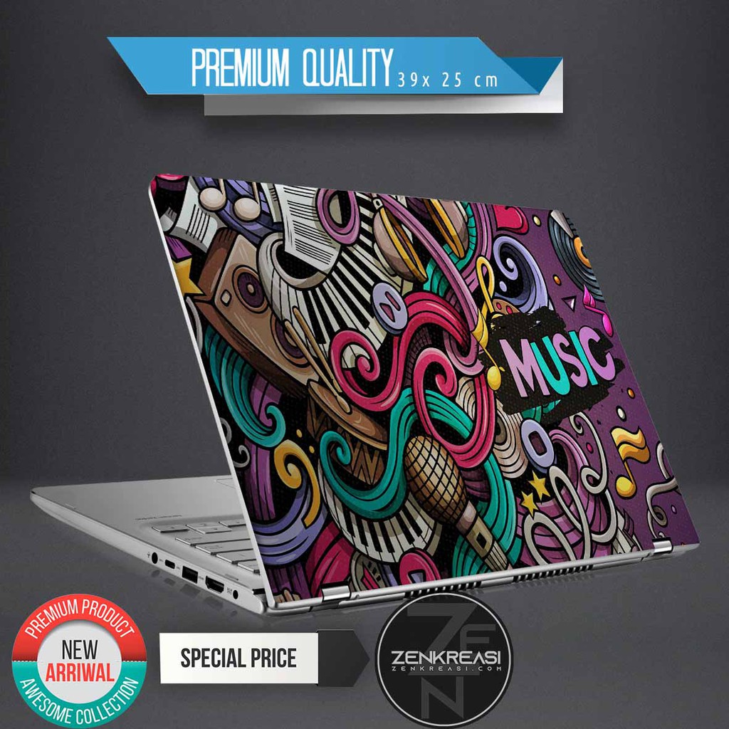 Garskin Laptop | Skin Laptop Musik