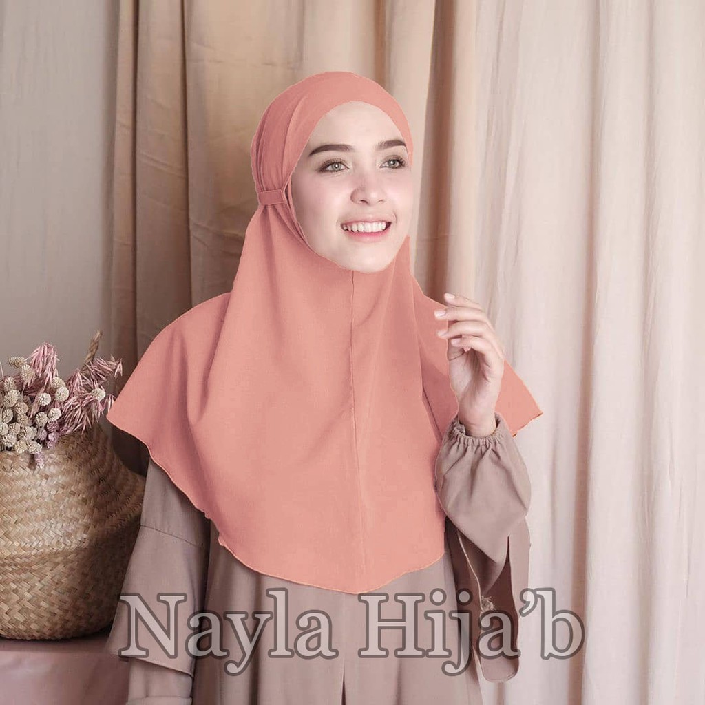 BERGO MARYAM TALI M HIJAB BERGO MARYAM TALI AMUNZEN CREPE JILBAB KHIMAR TALI  NAYLA HIJA'B