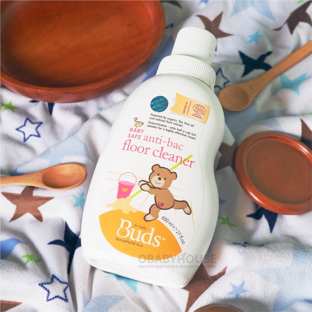 Buds Organics - Baby Safe Anti Bac Floor Cleaner 600 ml