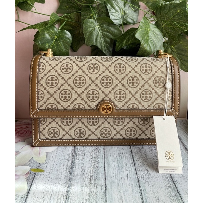 Tas TB T Monogr*m Jacquard Shoulder Bag Aunthentic (NEW)