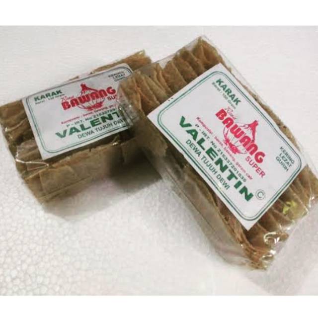 

KERUPUK KHAS JAWA - KARAK NASI