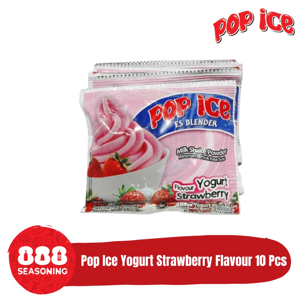 

POP ICE YOGURT STRAWBERRY FLAVOUR 10 SACHET