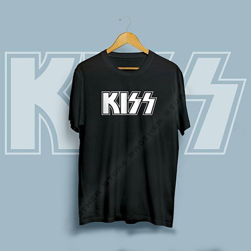 Brother Store Kaos Distro Band Kiss White - Black Premium