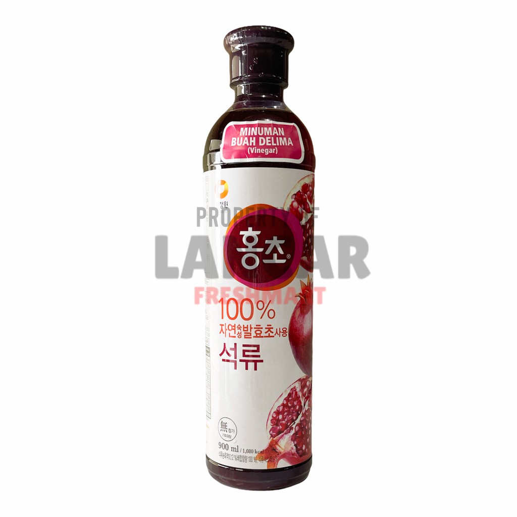 HONGCO MINUMAN CUKA BUAH DELIMA 900ML/ CHUNG JUNG ONE CUKA BUAH DELIMA 900ML