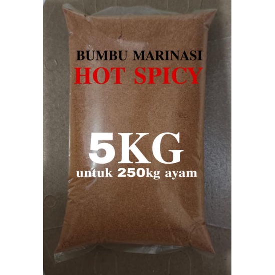 

Bumbu Marinasi hot/spicy kemasan 5kg