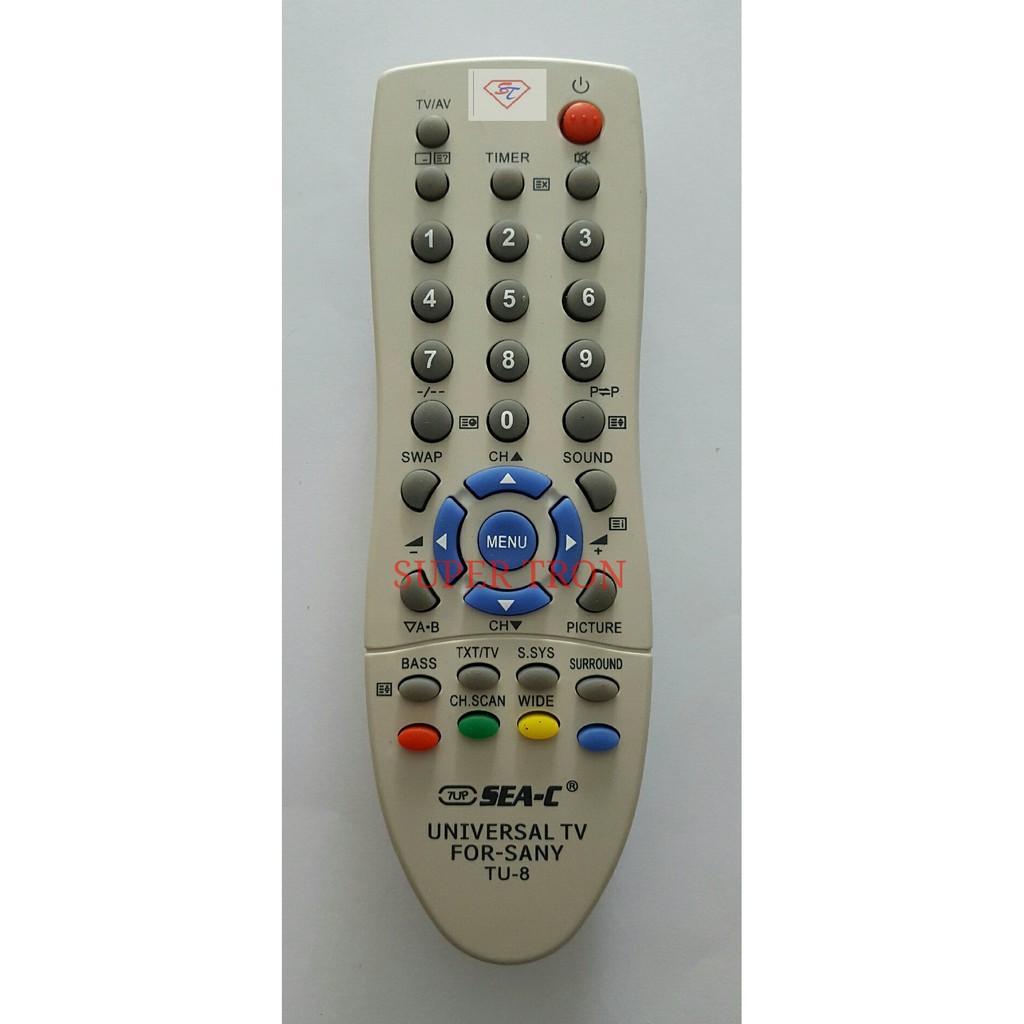 Remote TV Sanyo