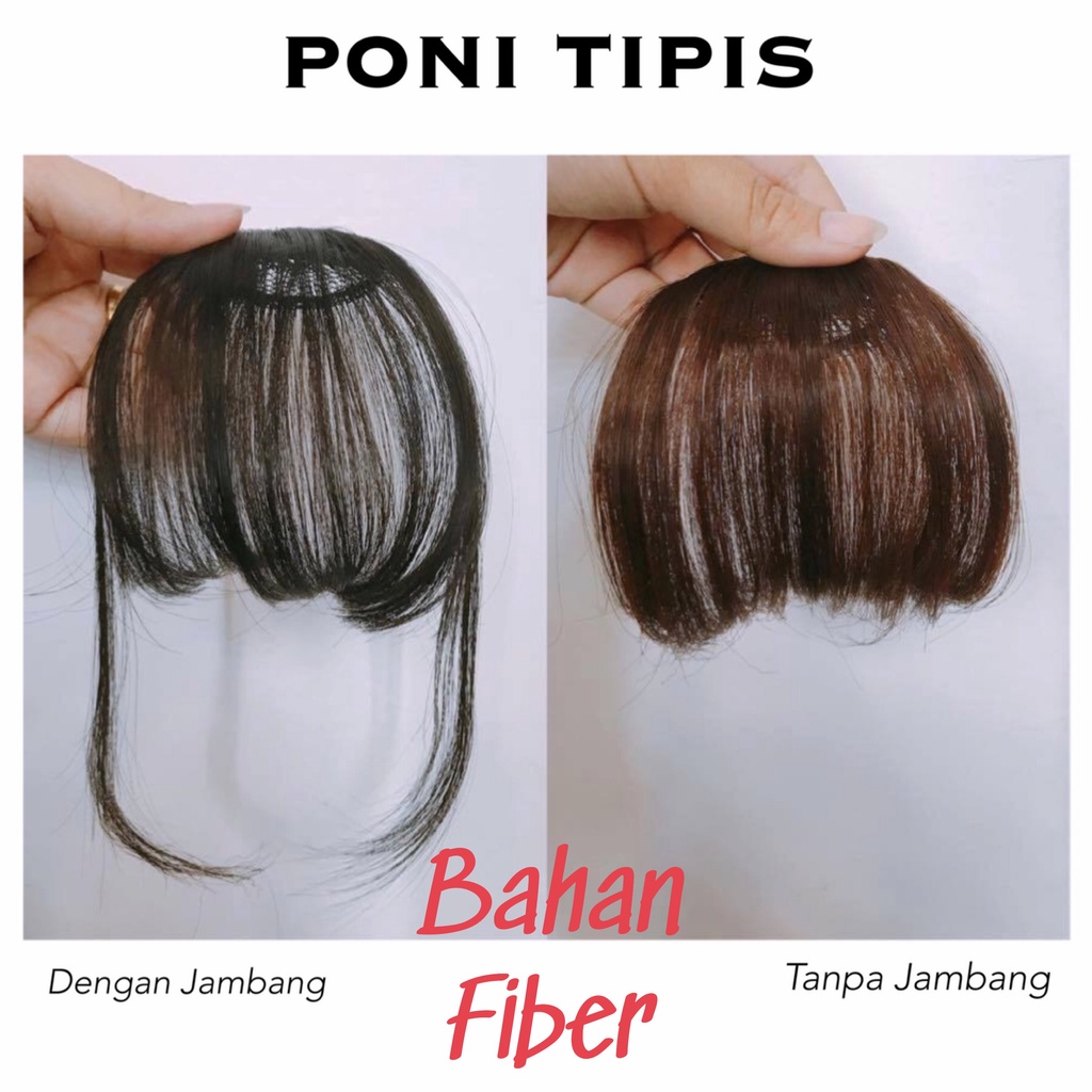 Poni tipis korea / see through bangs / poni korea d1033 d1034 d1050 poni klip