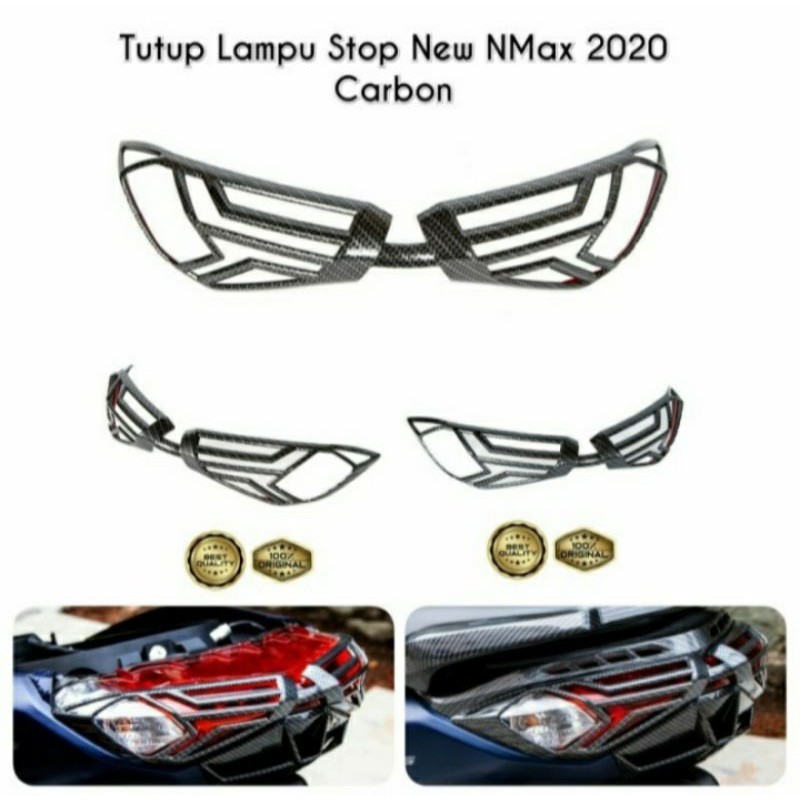 Cover list stoplamp all New Nmax 2020 motif Carbon