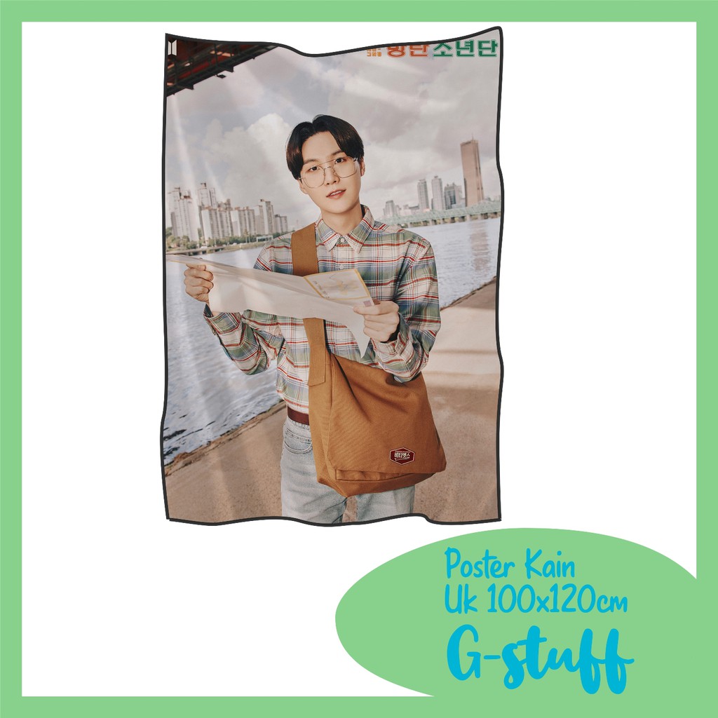 POSTER KAIN/TAPESTRY BTS SUGA