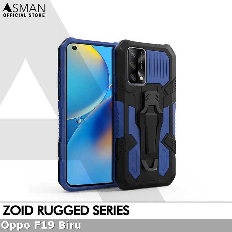 Asman Case OPPO F19 Zoid Ruged Armor Premium