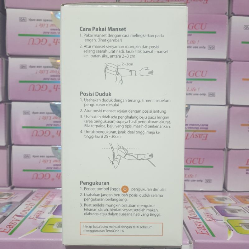 Tensimeter Digital Dengan Suara TensiOne 1A OneMed + Adaptor Alat Tensi Darah Digital Alat Ukur Tensi