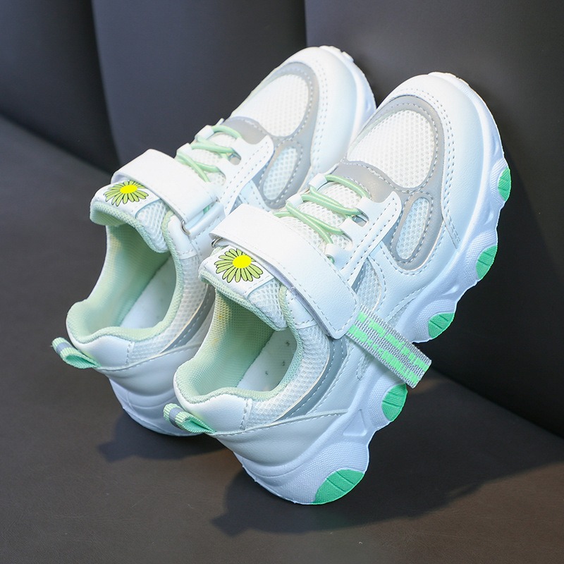New!! Sepatu import sneakers anak import motif new bunga