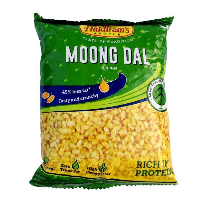 

Moong Dal Haldiram 150gr / Cemilan Snack India Haldirams Kacang Mung 150 gr