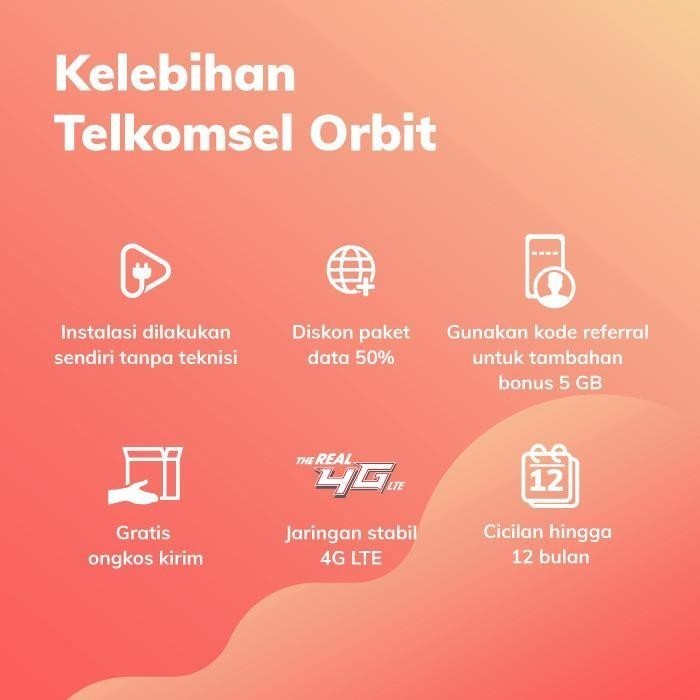 Modem Router Orbit Star Lite Modem WiFi 4G High Speed / HKM 0126 / HKM0126 / Telkomsel Orbit Star Lite Modem WiFi 4G High Speed