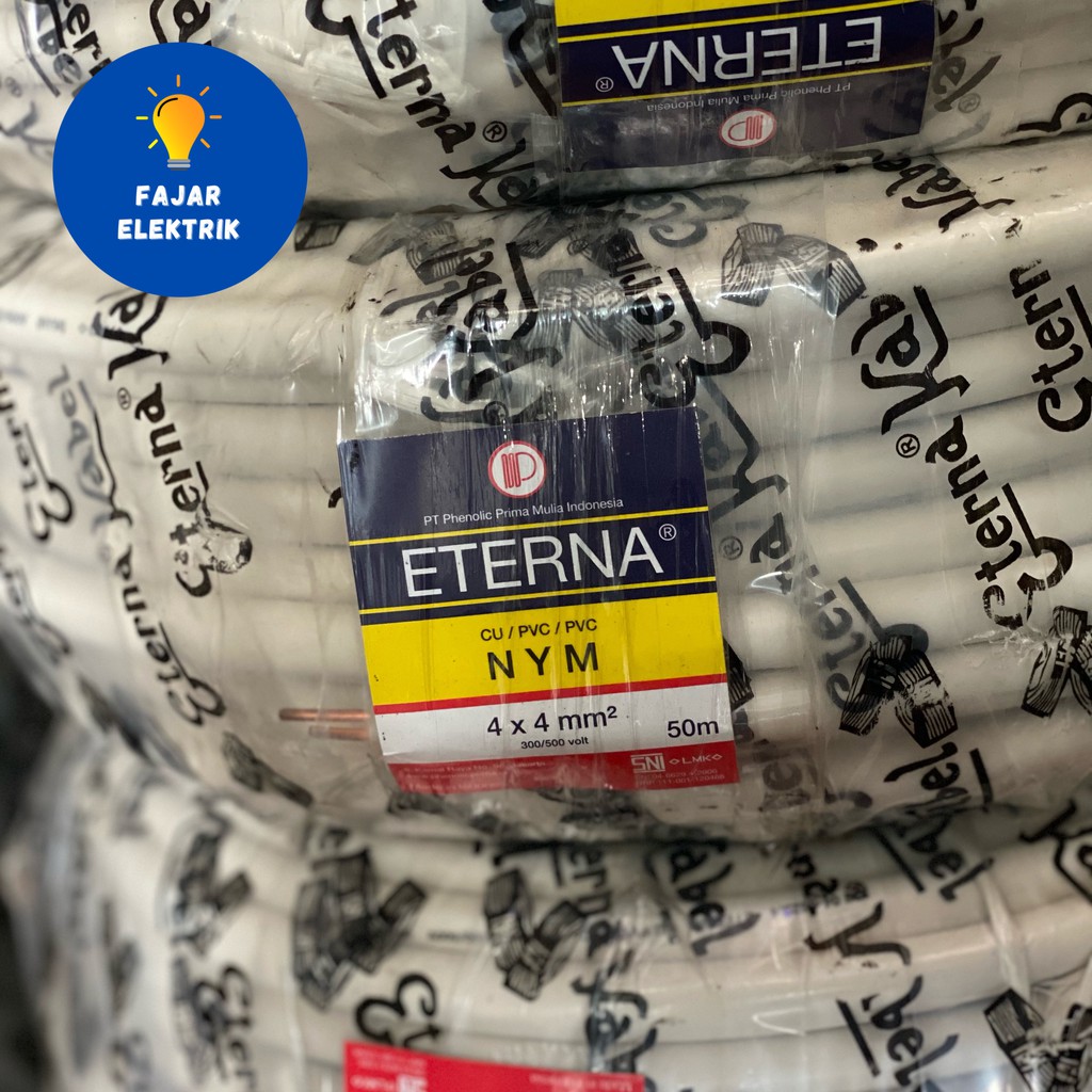 KABEL NYM ETERNA 4X4 KAWAT ISI 4 (METERAN)