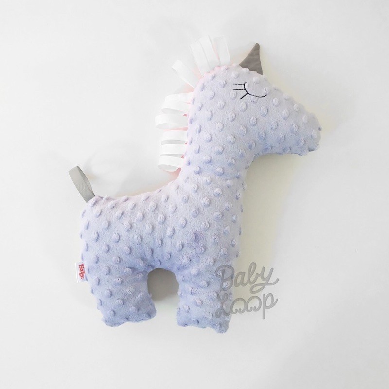 Baby Loop - Minky Doll Unicorn / Dino / Mouse / Bear Rabbit Giraffe Pig Tiger Lion Babyloop