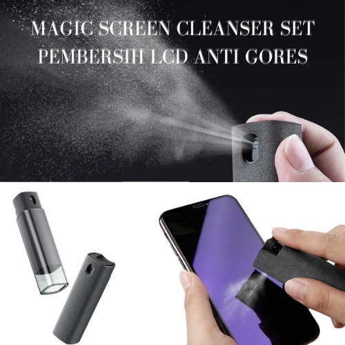 1 Dus isi 100pcs Screen Cleaner Pembersih Layar LCD Laptop, HP, IPAD Lensa Anti Gores Screen Cleanin