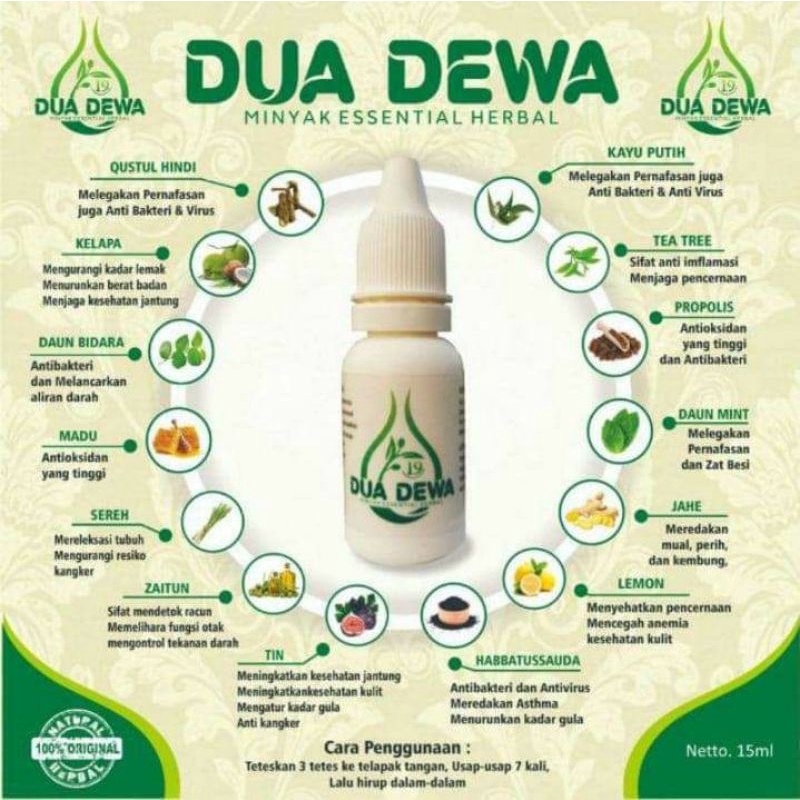 Dua Dewa Mengobati Covid