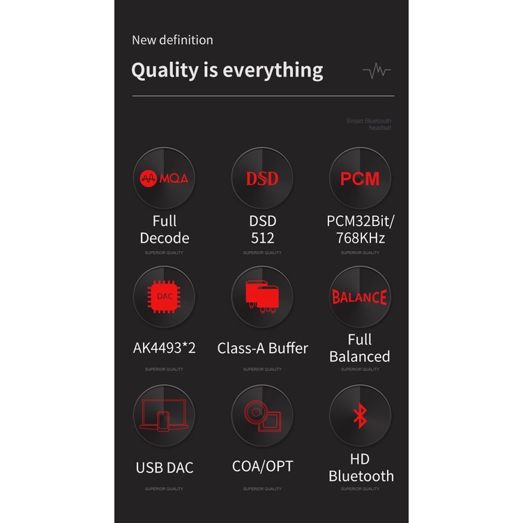 XDUOO XA-10 AK4493*2 MQA Balanced DAC &amp; Headphone Amplifier XA10 DSD512 PCM32bit/768KHZ