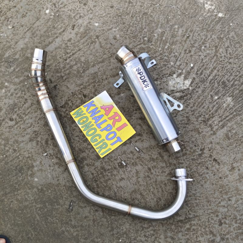 Knalpot PDK ala original CB GLPRO MEGAPRO TIGER VERZA CBR VIXION BYSON