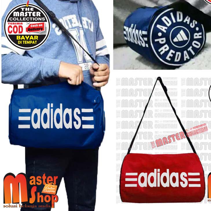 COD Tas Sepatu Futsal / Bola Adidas / Tas Futsal Tabung Murah Terbaru