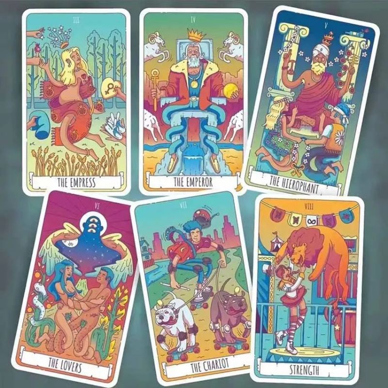 Art of Adventure Tarot 12x7cm include guide paper