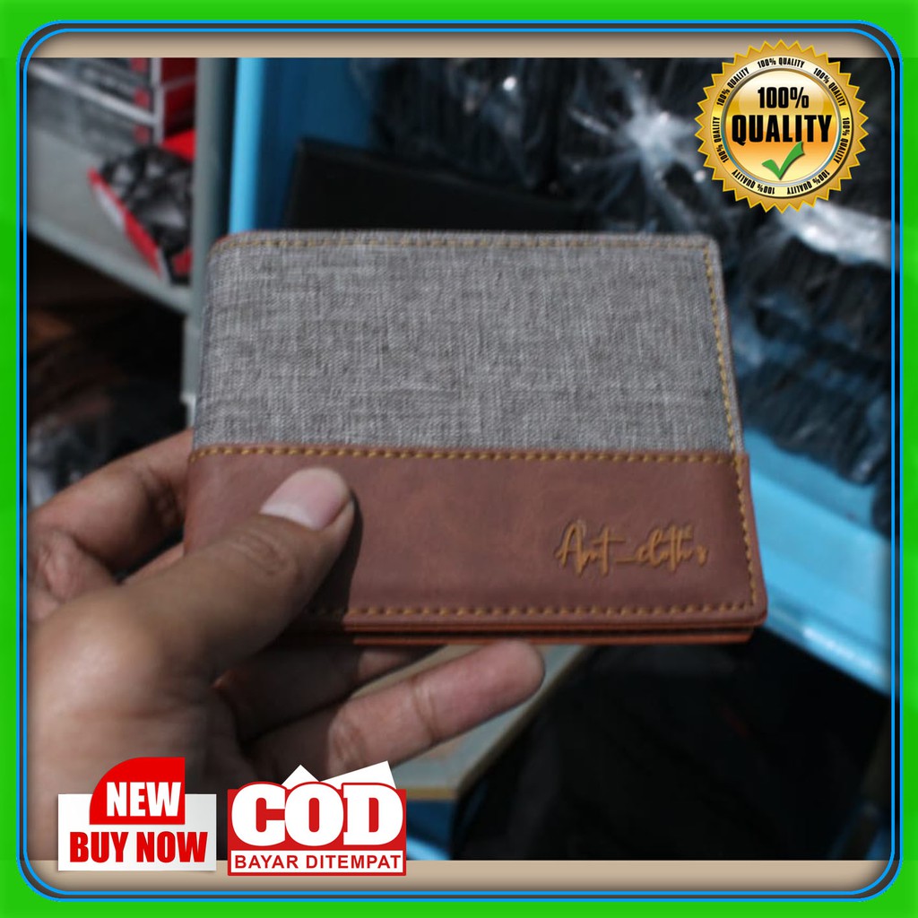 Dompet Grosir terbaru kasual cowok lipat pendek COD