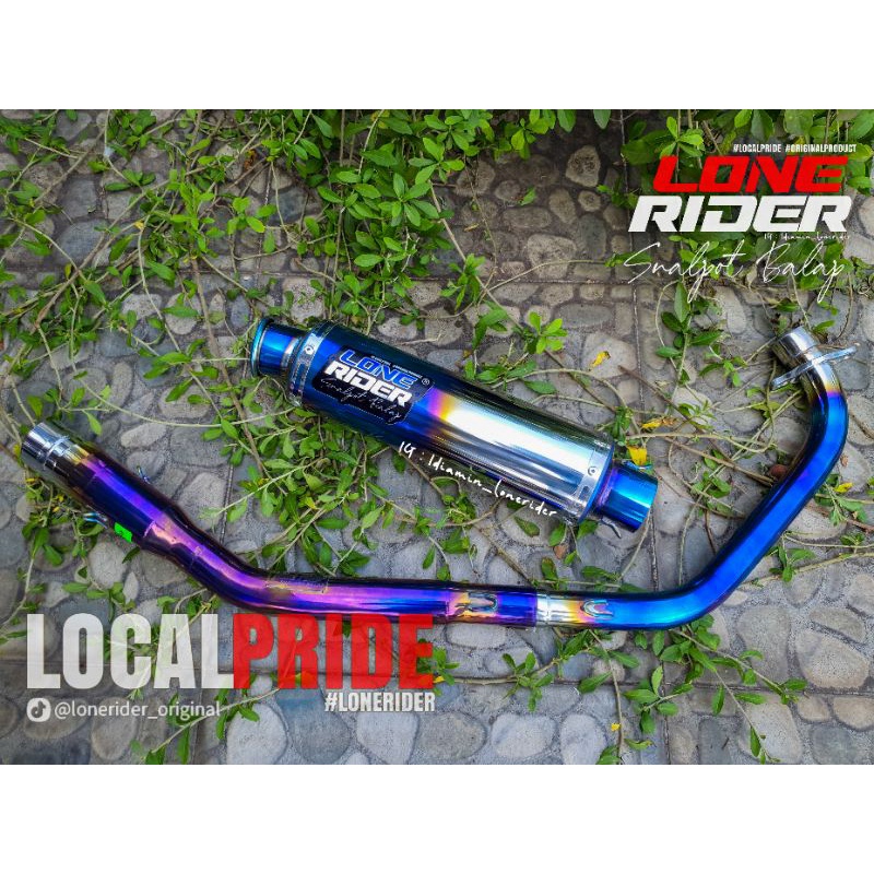 Lone Rider Original - ME - Middle End Sanblast Blue - NEW CBR 150 - NEW CB150R - NCB