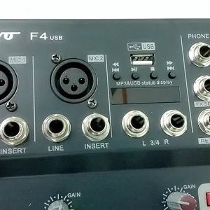 Mixer 4 Channel Betavo original audio sound system power GHHS  Diskon