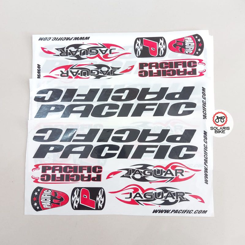 Stiker Variasi Striping Sticker Tempel Logo Emblem Sepeda Gunung BMX MTB FOLDING