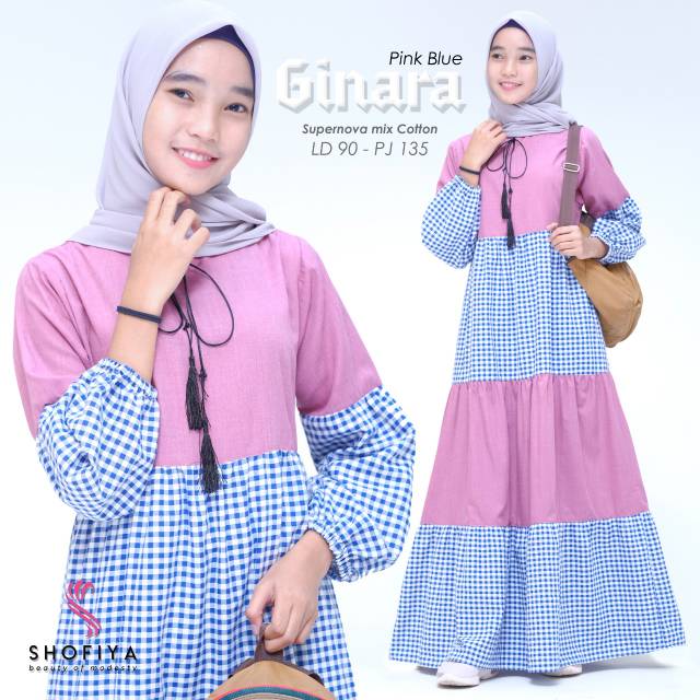 Dress Remaja Ginara Original by Shofiya