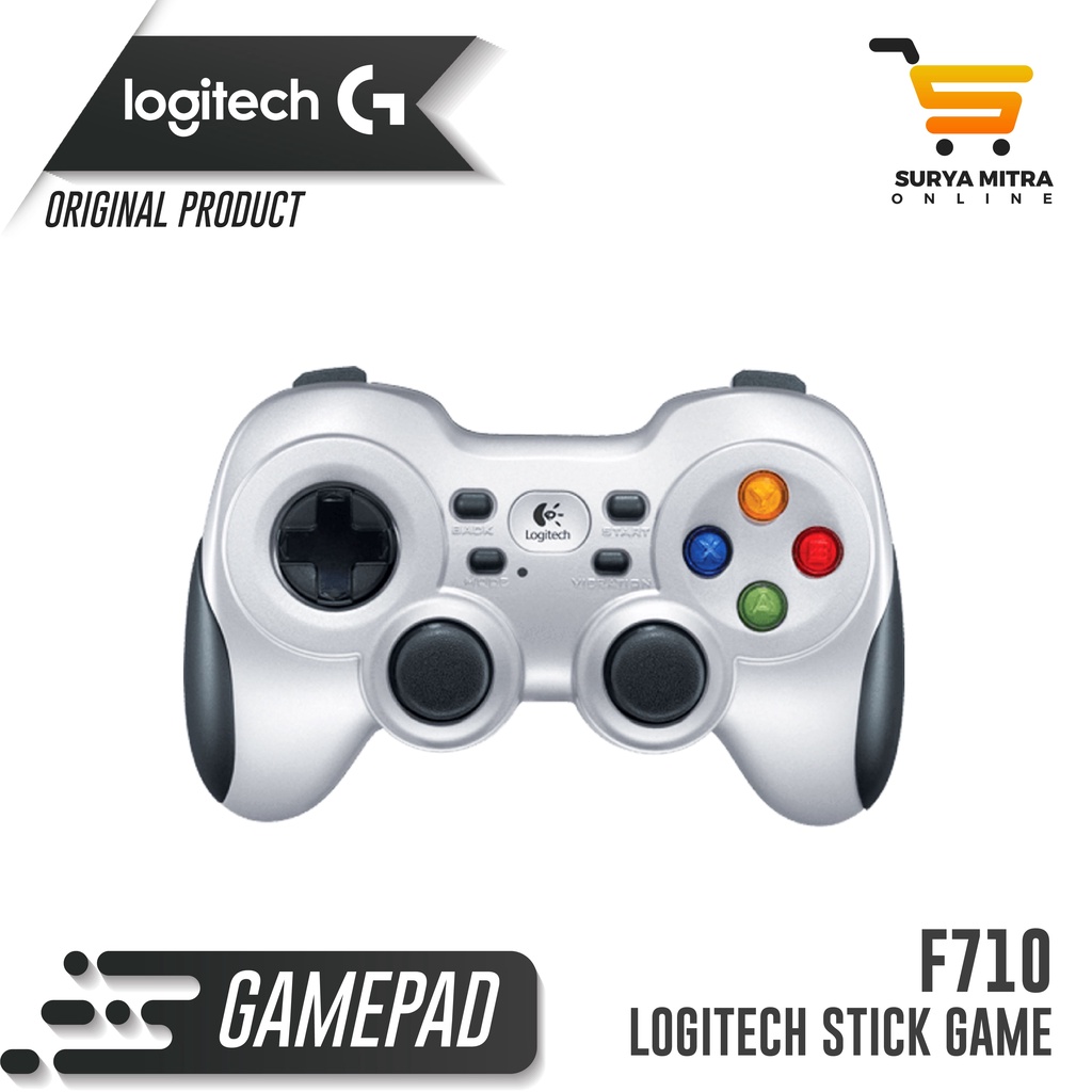 Gamepad Wireless Joystick Logitech F710 / F 710 Stick Game