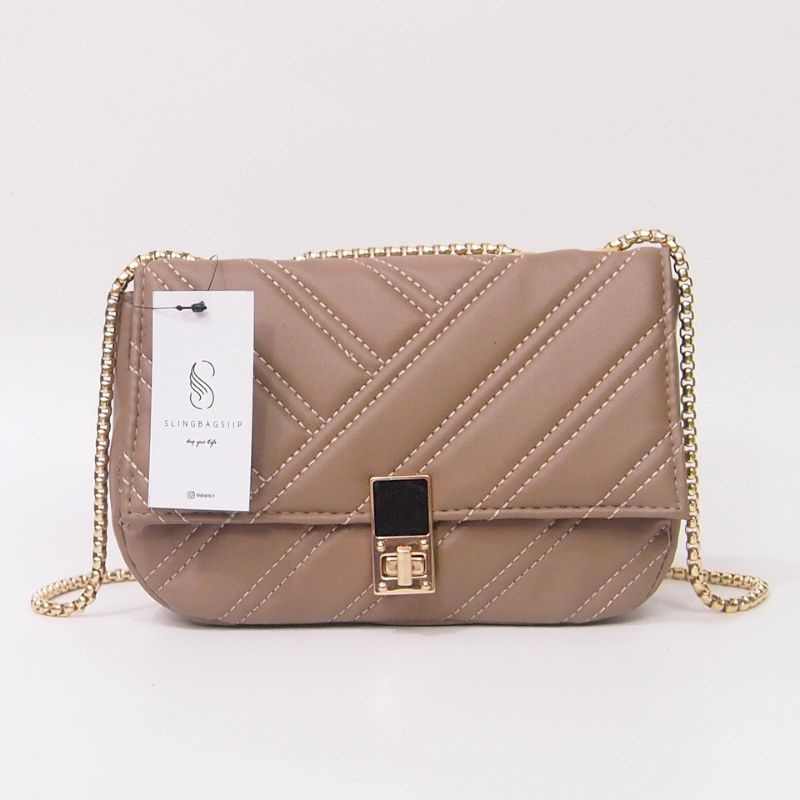 Tas Selempang Wanita HANA BAG - Sling Bag Wanita Tali Rantai Terbaru