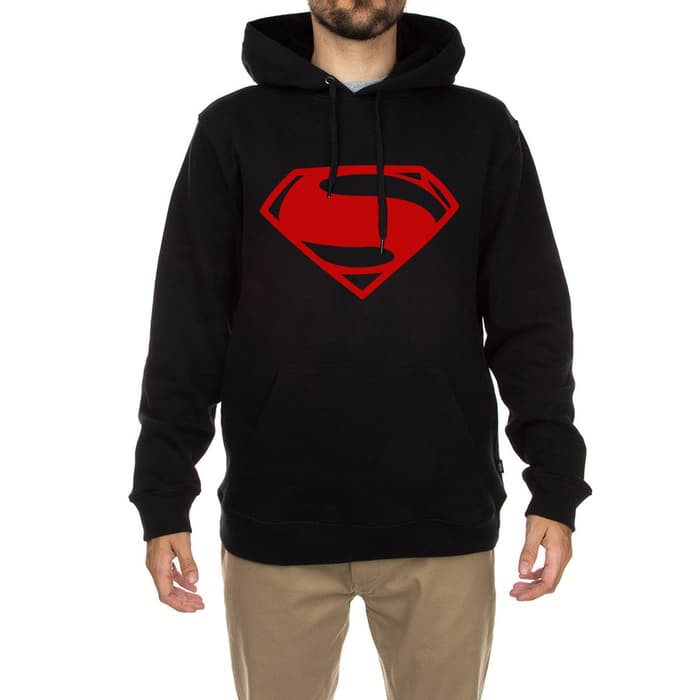 Premium Hoodie Superman New Logo - Jaket Superman - Jaket distro