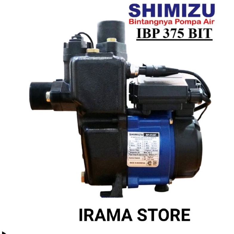 Pompa Air Shimizu Inverter Booster Pump IBP 375 BIT /Pompa Pendorong Smz IBP375BIT
