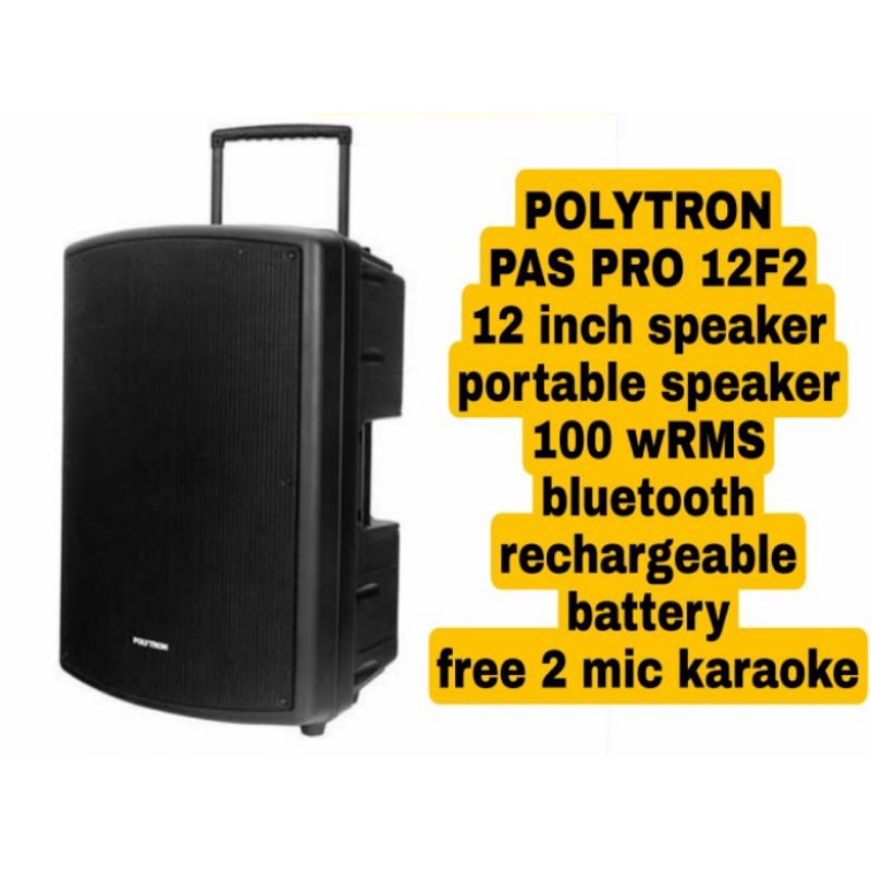 speaker portabel POLYTRON PASPRO 12F2
