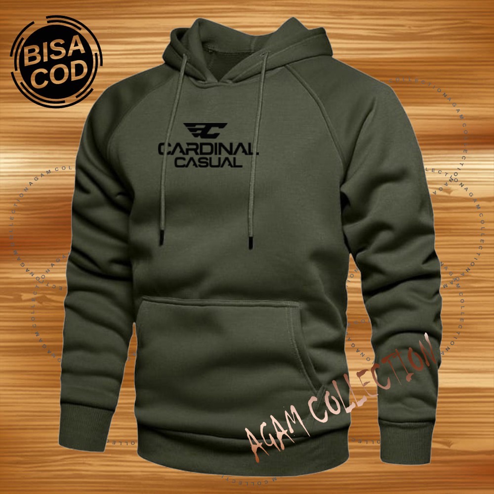 Sweater hoodie cardinal casual / jaket hoodie casual / hoodie pria wanita / jaket hoodie distro / hoodie ukuran jumbo