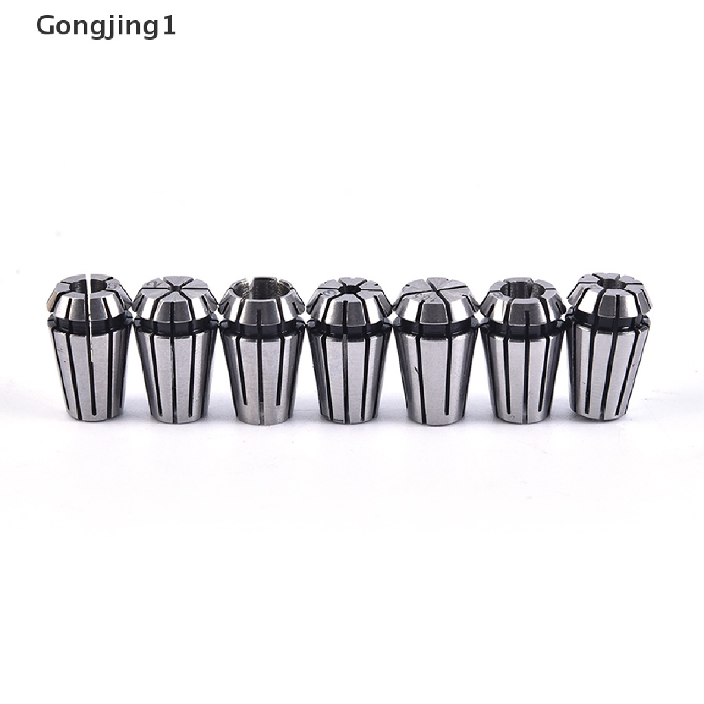 Gongjing1 ER11 Set Chuck Collet Pegas Untuk Mesin Bubut CNC Milling