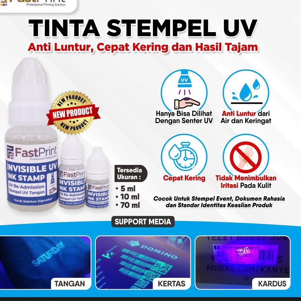 

Terbatas RCRDP Fast Print Cairan Pembersih Penghapus Tinta Permanen Ink Remover 87 Ready