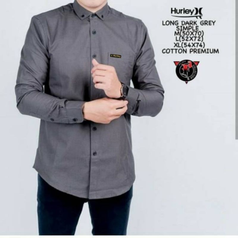 HEM POLOS PRIA,SIZE M L XL,LENGAN PANJANG